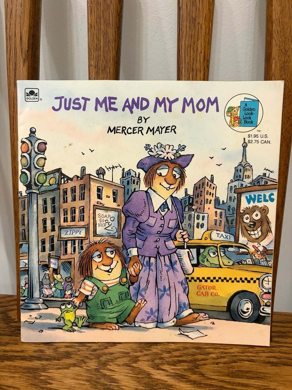 Just Me and My Mom by Mercer Mayer Golden Look-Look Book Paperback